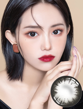 韓國進口艾樂視大小直徑年拋美瞳1片裝-大羙目黑色 [Big Eyes Black]