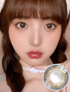 艾樂視美瞳年拋1片裝-格蘭棕