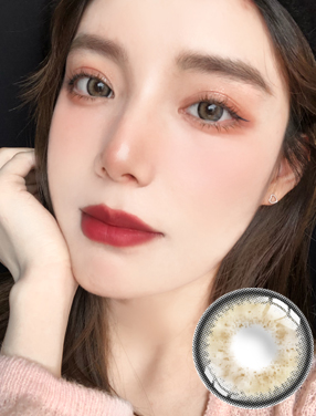 艾樂視年拋美瞳1片瓶裝-布依格亞麻灰