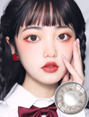 Color Baby美瞳年拋1片-徒花巧棕