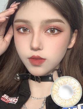 韓國進口艾樂視美瞳日拋10片-愛麗絲棕[Alice Brown]