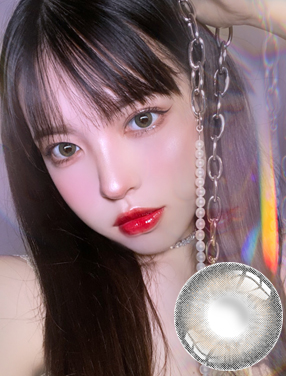 艾樂視美瞳日拋10片-問雪黑