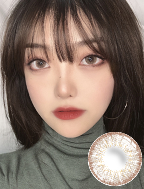 韓國進口艾樂視美瞳月拋1片-Golden棕色